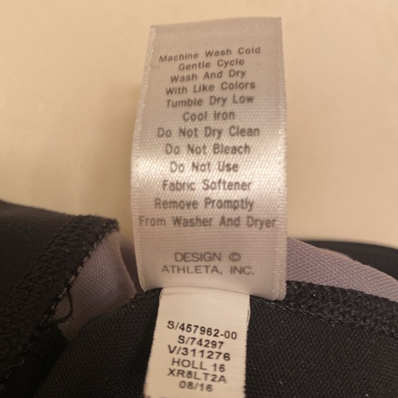 Athleta Striped Leggings S - Picture 5 of 6